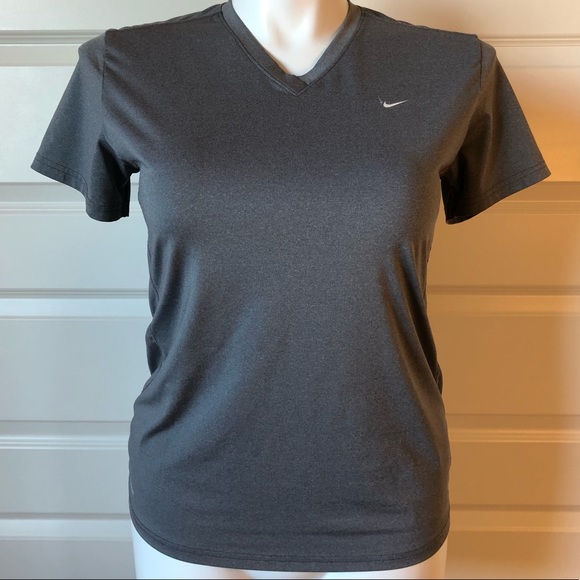 Nike Tops - Nike Fit Dry Gray Workout Shirt